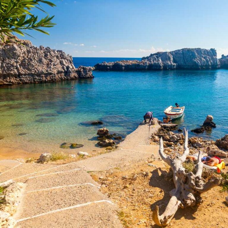Lindos Beach: A Sunbather's Paradise and Swimmer's Dream - Lindos Rhodes