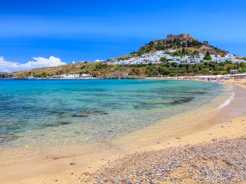 Lindos Acropolis history